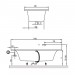 VB BW Loop&Friends UBA199LFS2V 1900x900 Rechteck Acryl weiß alpin