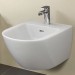 VB Bidet Subway 3.0 560x375x270mm Oval wandhängend Weiß Alpin CeramicPlus