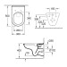VB Combi-Pack ViConnect O.novo 5660D3 600x800mm wandhängend Weiß Alpin