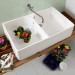 VB Doppelspülbecken O.novo 6332 895x220x550mm Weiß Alpin CeramicPlus