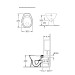 VB Flachspül-WC spülrandlos O.novo 7619R0 360x460mm Rund Weiß Alpin C+
