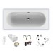 Villeroy & Boch Loop&Friends 1700x700 Rechteck Badewanne Acryl, weiß alpin UBA177LFO2V
