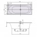 Villeroy & Boch Loop&Friends 1700x700 Rechteck Badewanne Acryl, weiß alpin UBA177LFO2V