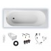 Villeroy & Boch O.novo 1700x700 Solo Rechteck Badewanne UBA177CAS2V-01