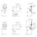 Villeroy & Boch O.novo Absaug-Urinal Set mit Deckel inkl. Beschichtung