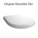Villeroy & Boch O.Novo wandhängendes-Tiefspül-WC mit offenem Spülrand und CeramicPlus-Beschichtung 5660R0R1