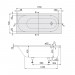 Villeroy & Boch Oberon 1700x700 Solo Rechteck Badewanne UBQ177OBE2V-01