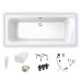 Villeroy & Boch Omnia Architectura 1800x800 Rechteck Badewanne Acryl, weiß alpin UBA180ARA2V