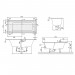 Villeroy & Boch Omnia Architectura 1800x800 Rechteck Badewanne Acryl, weiß alpin UBA180ARA2V