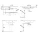 VB SchrankWT Subway 3.0 1000x470mm re-eckig 1HL. o. ÜL. Weiß Alpin cplus