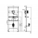 Villeroy & Boch SUBWAY Absaug-Urinal Set mit Deckel weiß alpin mit Beschichtung 751301R1 + 9956S101