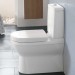 VB Tiefspül-WC Kombination O.novo 5658 360x640mm bodenst wandnah Weiß Alpin