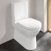 VB Tiefspül-WC Kombination O.novo 5658 360x640mm bodenst wandnah Weiß Alpin