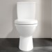 VB Tiefspül-WC Kombination O.novo 5658 360x640mm bodenst wandnah Weiß Alpin