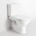VB Tiefspülklosett Kombination O.novo 566110 360x670mm bodenst Weiß Alpin C+