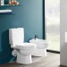 VB Tiefspülklosett Kombination O.novo 566110 360x670mm bodenst Weiß Alpin C+