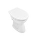 VB Tiefspül-WC spülrandlos O.novo 7618R0 360x475mm Rund Weiß Alpin