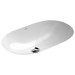 VB UWT O.novo 4162 600x350mm ohne HLbank Überl Oval Weiß Alpin