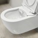 VB Dusch-WC spülrandlos ViClean-I200 595 x385x400mm Oval Pure Black CeramicPlus