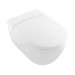 VB Dusch-WC spülrandlos ViClean-I200 595 x385x400mm Oval Weiß Alpin CeramicPlus