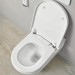 VB Dusch-WC spülrandlos ViClean-I200 595 x385x400mm Oval Weiß Alpin CeramicPlus