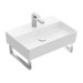 VB Waschbecken Memento 2.0 4A2251 500x420mm Rechteck Weiß Alpin C+