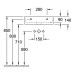 VB Waschbecken Memento 2.0 4A2253 500x420mm Rechteck Weiß Alpin C+