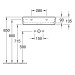 VB Waschbecken Memento 2.0 4A2263 600x420mm Rechteck Weiß Alpin