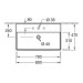 VB Waschbecken Memento 2.0 4A2280 800x470mm Rechteck Weiß Alpin