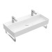 VB Waschbecken Memento 2.0 4A22A1 1000x470mm Rechteck Weiß Alpin C+