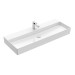 VB Waschbecken Memento 2.0 4A22C2 1200x470mm Rechteck Weiß Alpin C+