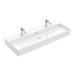 VB Waschbecken Memento 2.0 4A22CK 1200x470mm Rechteck Weiß Alpin