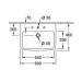 VB Waschbecken O.novo 4A4160 600x460mm Eckig Weiß Alpin