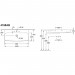 VB WT Finion 4168 1000x470mm 3L Arm mittl HL verd ÜL Eckig Stone White C+