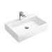 VB WT Memento 5133 500x420mm 3-L Arm mittl HL durchg Überl Eckig WeißAlpin C+
