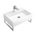 VB WT Memento 5133 500x420mm 3-L Arm mittl HL durchg Überl Eckig WeißAlpin C+