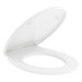 VB WC-Sitz O.novo 368x438x49mm Oval SoftClosing Weiß Alpin