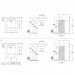 Villeroy & Boch WT Vita Architectura 5178 650x550mm mittl HL durchg Ül Eckig WeißAlpin AB C+