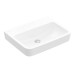 VB Waschbecken O.novo 4A41KF 650x460mm Eckig Weiß Alpin CeramicPlus