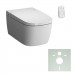VitrA V-care 1.1 Dusch-Wand-WC weiß