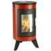 Wamsler Kaminofen "City" rot /schwarz, KF 101-64 City