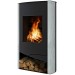 Wamsler Kaminofen N-Line schwarz Naturstein, KF 111-55 N-Line
