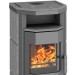 Wamsler Kaminofen "Thyra" Naturstein grau mit Dauerbrand/Automatik, KF 108-49 Thyra