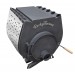 Warmluftofen Rockytherm 17kW mit Herdplatte - Werkstattofen inkl. Kat. Auswahlset