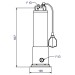 Rainsub 60 230 V/MA Unterwassermotorpumpe geeignet für schwimmende Entnahme